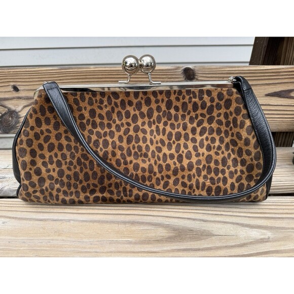 Karen Wilson Handbag Animal Print Excellent Condition MSRP $240 Urban Safari - Picture 14 of 15